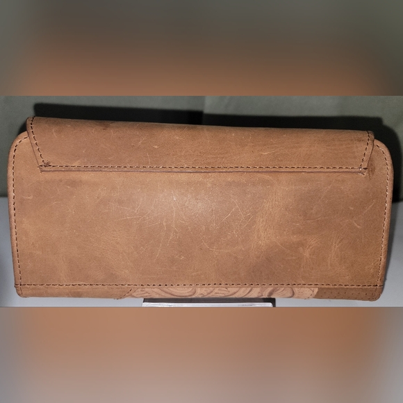 VELEZ checkbook wallet, new, without tags, made of leather, MADE in Colombia. - Picture 2 of 15